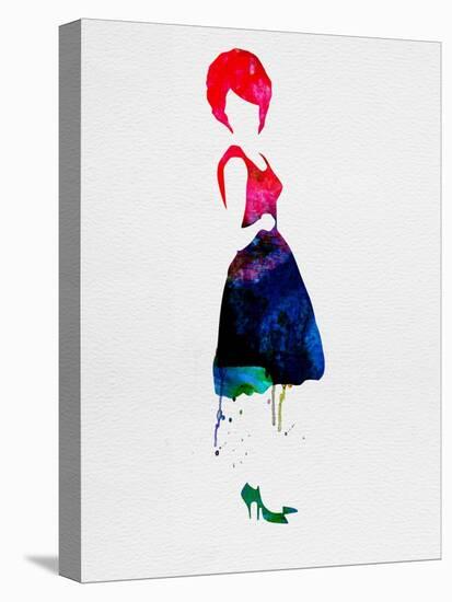 Diana Watercolor-Lora Feldman-Stretched Canvas