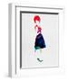 Diana Watercolor-Lora Feldman-Framed Art Print