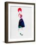 Diana Watercolor-Lora Feldman-Framed Art Print