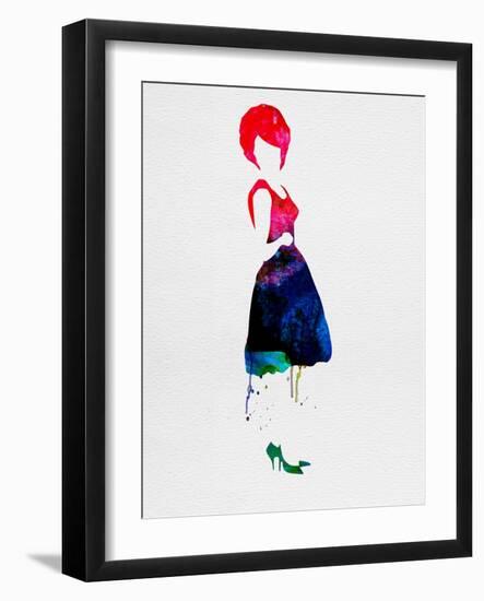 Diana Watercolor-Lora Feldman-Framed Art Print