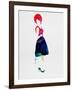 Diana Watercolor-Lora Feldman-Framed Art Print