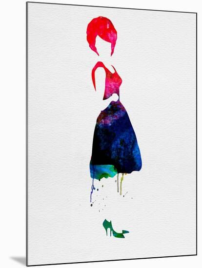 Diana Watercolor-Lora Feldman-Mounted Art Print