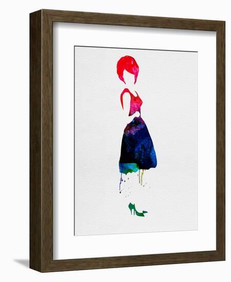 Diana Watercolor-Lora Feldman-Framed Art Print