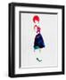 Diana Watercolor-Lora Feldman-Framed Art Print