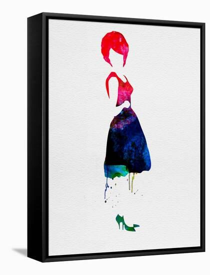 Diana Watercolor-Lora Feldman-Framed Stretched Canvas