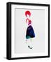 Diana Watercolor-Lora Feldman-Framed Art Print