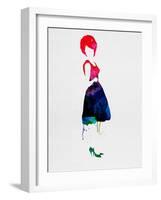 Diana Watercolor-Lora Feldman-Framed Art Print