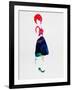 Diana Watercolor-Lora Feldman-Framed Art Print