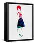 Diana Watercolor-Lora Feldman-Framed Stretched Canvas