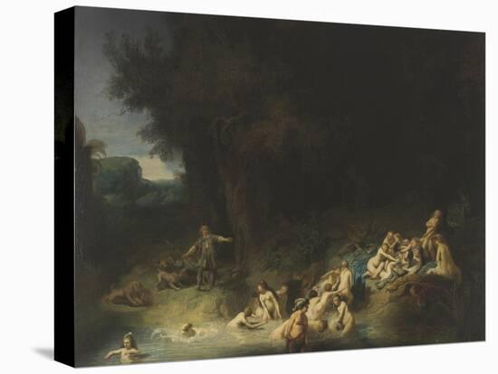 Diana with Actaeon and Callisto, 1634-Rembrandt van Rijn-Stretched Canvas