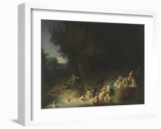 Diana with Actaeon and Callisto, 1634-Rembrandt van Rijn-Framed Giclee Print