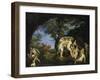 Diana with Nine Nymphs and Actaeon, 1625-1630-Francesco Albani-Framed Giclee Print