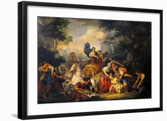 Diana with Nymphs Beating Callisto-Lattanzio Querena-Framed Giclee Print