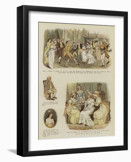 Diana Wood's Wedding-null-Framed Giclee Print