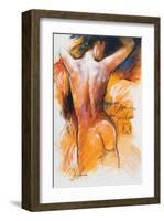 Diana-Joani-Framed Art Print