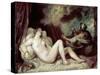 Diana-Titian (Tiziano Vecelli)-Stretched Canvas