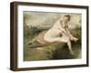 Diane au bain-Jean Antoine Watteau-Framed Giclee Print