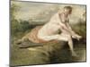 Diane au bain-Jean Antoine Watteau-Mounted Giclee Print