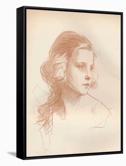 'Diane Chamberlain', 1917-Philip A de Laszlo-Framed Stretched Canvas