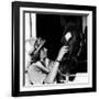 Diane Crump, the First Woman to Ride in the Kentucky Derby, with Her Horse Fathom, 1970-null-Framed Photo