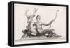 Diane de Poitiers Hunter-Jean Goujon-Framed Stretched Canvas