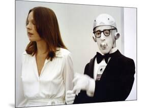 Diane Keaton and Woody Allen SLEEPERS, 1973 directed by Woody Allen (photo)-null-Mounted Photo