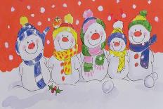 The Snowman-Diane Matthes-Giclee Print