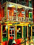 Outside Pat O Briens Bar-Diane Millsap-Stretched Canvas