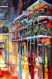 Downpour on Bourbon Street-Diane Millsap-Art Print