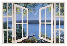 Island Time with Window-Diane Romanello-Art Print