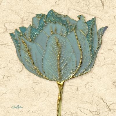 Muted Teal Tulip 1