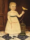Girl with Bird-Diane Ulmer Pedersen-Art Print
