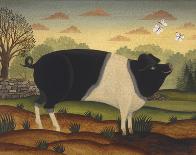 Cow and Cat-Diane Ulmer Pedersen-Giclee Print