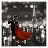 Midnight in Paris (BW)-Dianne Loumer-Giclee Print