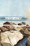 Solitary Coastline III-Dianne Miller-Art Print