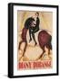 Diany Dorange, Circus Rider-null-Framed Art Print