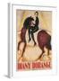 Diany Dorange, Circus Rider-null-Framed Art Print