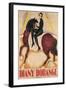 Diany Dorange, Circus Rider-null-Framed Art Print