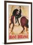 Diany Dorange, Circus Rider-null-Framed Art Print