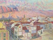 View of Granada-Diario Regoyos y Valdes-Giclee Print