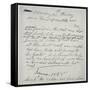 Diary Entry of Gold Prospector, 1848-American School-Framed Stretched Canvas