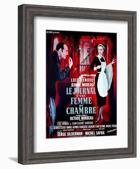 Diary of a Chambermaid, 1964, "Le Journal D'une Femme De Chambre" Directed by Luis Buñuel-null-Framed Giclee Print