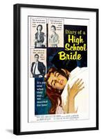 Diary of a High School Bride-null-Framed Art Print