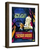 Diary of A Madman, (aka L'Etrange Histoire Du Juge Cordier), 1963-null-Framed Art Print