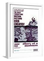 Diary of a Madman, Vincent Price, 1963-null-Framed Art Print