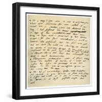 Diary of Edward Vi, 1551-null-Framed Giclee Print