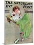 "Diary" Saturday Evening Post Cover, June 17,1933-Norman Rockwell-Mounted Giclee Print