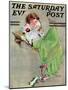 "Diary" Saturday Evening Post Cover, June 17,1933-Norman Rockwell-Mounted Giclee Print