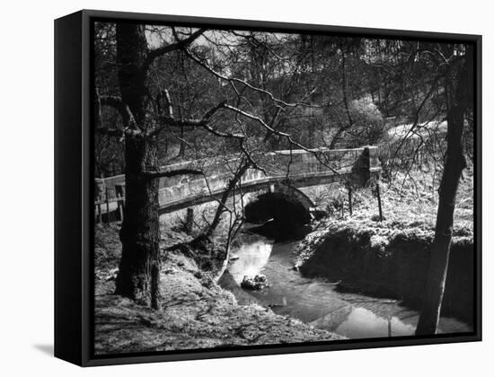 Dibbinsdale Bridge-null-Framed Stretched Canvas