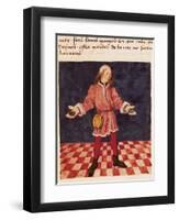 Dice Player-null-Framed Giclee Print